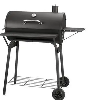 Barrel Charcoal Grill, Large Charcoal Grills with Front and Side Shelf, 627 Square Inches Cooking Grid, Outdoor BBQ Grill, Perfect for Backyard Camping, Patio Parties, and Picnics Barrel Charcoal Grill, Large Charcoal Grills with Front and Side Shelf, 627 Square Inches Cooking Grid, Outdoor BBQ Grill, Perfect for Backyard Camping, Patio Parties, and Picnics