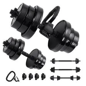 Weights, Dumbbell Set, Kettlebells, Adjustable Dumbbells, Barbell Weight Set, 20-40-50-70LB 3-in-1 set, Non-Slip, All-purpose Weights, Dumbbell Set, Kettlebells, Adjustable Dumbbells, Barbell Weight Set, 20-40-50-70LB 3-in-1 set, Non-Slip, All-purpose