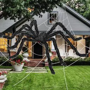 Halloween Decorations Outdoor and Indoor,200" Halloween Spider Web with 59" Giant Spider,Scary Party Decorations for Yard,House Decor. Halloween Decorations Outdoor and Indoor,200" Halloween Spider Web with 59" Giant Spider,Scary Party Decorations for Yard,House Decor.