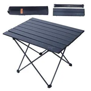 Camping Table, Camp Table, Folding Table, Beach Table, Roll up Foldable Collapsible, Aluminum Ultralight Compact with Carry Bag for Outdoor, Picnic, Cooking, Festival, Indoor, Office Camping Table, Camp Table, Folding Table, Beach Table, Roll up Foldable Collapsible, Aluminum Ultralight Compact with Carry Bag for Outdoor, Picnic, Cooking, Festival, Indoor, Office