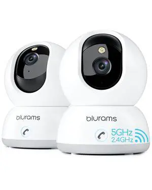 5G Indoor Camera, 2K Nanny Cam, 360° PTZ Pet Camera with Phone App, One-Touch Call, Color/IR Night Vision, Dual-Band Wi-Fi, Motion Tracking, Compatible with Alexa(2Pack) 5G Indoor Camera, 2K Nanny Cam, 360° PTZ Pet Camera with Phone App, One-Touch Call, Color/IR Night Vision, Dual-Band Wi-Fi, Motion Tracking, Compatible with Alexa(2Pack)
