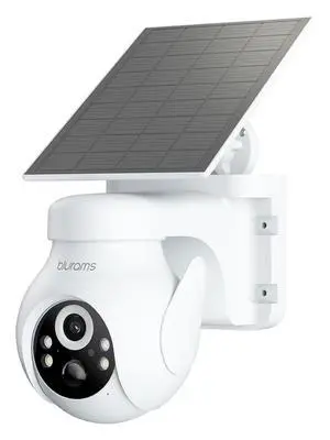 Solar Outdoor Camera Wireless, 360° PTZ Security Cameras Wireless Outdoor with Human Auto Tracking, 2K IR/Color Night Vision, Battery Powered, 2.4GHz Only Solar Outdoor Camera Wireless, 360° PTZ Security Cameras Wireless Outdoor with Human Auto Tracking, 2K IR/Color Night Vision, Battery Powered, 2.4GHz Only