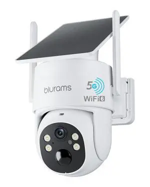 4MP Security Cameras Wireless Outdoor, 100% Wire-Free Pan/Tilt Outdoor Camera with Fixed Solar Panel, 360° View, Dual-Band WiFi 6, Human Detection, IR/Color Night Vision, Work with Alexa 4MP Security Cameras Wireless Outdoor, 100% Wire-Free Pan/Tilt Outdoor Camera with Fixed Solar Panel, 360° View, Dual-Band WiFi 6, Human Detection, IR/Color Night Vision, Work with Alexa