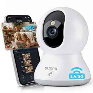 4MP Cameras for Home Security, 360° PTZ Pet Indoor Camera with Phone App, One-Touch Call, Dual-Band WiFi 6, Free Human/Pet/Motion/Sound/Cry Detection, Compatible with Alexa 4MP Cameras for Home Security, 360° PTZ Pet Indoor Camera with Phone App, One-Touch Call, Dual-Band WiFi 6, Free Human/Pet/Motion/Sound/Cry Detection, Compatible with Alexa