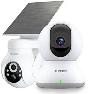 2 Pack Cameras for Home Security, 2K Outdoor & Indoor Camera Bundle w/AI Motion Detection, 2-Way Audio, Compatible with Alexa 2 Pack Cameras for Home Security, 2K Outdoor & Indoor Camera Bundle w/AI Motion Detection, 2-Way Audio, Compatible with Alexa