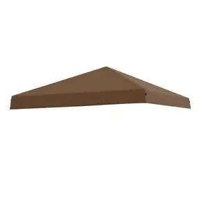 Replacement Canopy Top for Eagle Peak 10x10 Slant Leg Pop Up Canopy Frame with Netting Only, Canopy Cover UPF 50+, Frame NOT Included, Brown Replacement Canopy Top for Eagle Peak 10x10 Slant Leg Pop Up Canopy Frame with Netting Only, Canopy Cover UPF 50+, Frame NOT Included, Brown