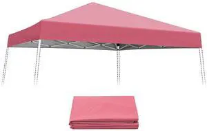 Replacement Canopy Top for Eagle Peak 10x10 Slant Leg Pop Up Canopy Frame Only, Canopy Cover UPF 50+, Frame NOT Included, Peach Pink Replacement Canopy Top for Eagle Peak 10x10 Slant Leg Pop Up Canopy Frame Only, Canopy Cover UPF 50+, Frame NOT Included, Peach Pink