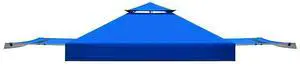 Replacement Canopy Top for Eagle Peak 17x10 Pop Up Canopy Frame Only, Canopy Cover with Two Tier Air Vent, UPF 50+, Frame NOT Included, Sky Blue Replacement Canopy Top for Eagle Peak 17x10 Pop Up Canopy Frame Only, Canopy Cover with Two Tier Air Vent, UPF 50+, Frame NOT Included, Sky Blue