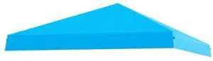 Replacement Canopy Top for Eagle Peak 10x10 Slant Leg Pop Up Canopy Frame with Netting Only, Canopy Cover UPF 50+, Frame NOT Included, Light Blue Replacement Canopy Top for Eagle Peak 10x10 Slant Leg Pop Up Canopy Frame with Netting Only, Canopy Cover UPF 50+, Frame NOT Included, Light Blue