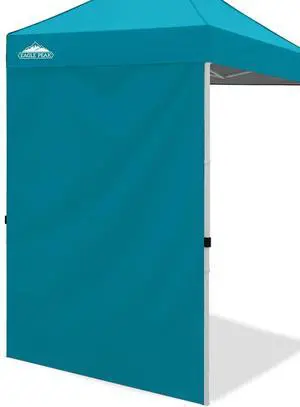 Canopy Sidewall for 5x5 Pop Up Canopy Frame, Single Side Wall Panel Only (Fits 5x5 Straight Leg Frame, Canopy Top or Frame NOT Included), Turquoise Canopy Sidewall for 5x5 Pop Up Canopy Frame, Single Side Wall Panel Only (Fits 5x5 Straight Leg Frame, Canopy Top or Frame NOT Included), Turquoise