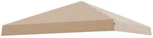 Replacement Canopy Top for Eagle Peak 10x10 Slant Leg Pop Up Canopy Frame with Netting Only, Canopy Cover UPF 50+, Frame NOT Included, Beige Replacement Canopy Top for Eagle Peak 10x10 Slant Leg Pop Up Canopy Frame with Netting Only, Canopy Cover UPF 50+, Frame NOT Included, Beige