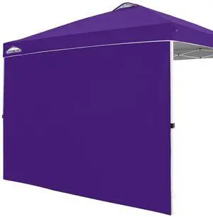 Sunwall/Sidewall for 10x10 Straight Leg Canopy only, 1 Sidewall, Purple Sunwall/Sidewall for 10x10 Straight Leg Canopy only, 1 Sidewall, Purple