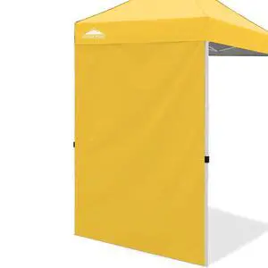Canopy Sidewall for 5x5 Pop Up Canopy Frame, Single Side Wall Panel Only (Fits 5x5 Straight Leg Frame, Canopy Top or Frame NOT Included), Yellow Canopy Sidewall for 5x5 Pop Up Canopy Frame, Single Side Wall Panel Only (Fits 5x5 Straight Leg Frame, Canopy Top or Frame NOT Included), Yellow
