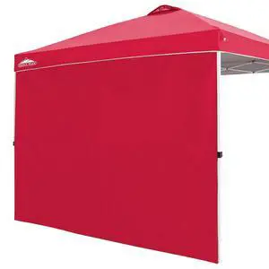 Sunwall/Sidewall for 10x10 Straight Leg Canopy only, 1 Sidewall, Red Sunwall/Sidewall for 10x10 Straight Leg Canopy only, 1 Sidewall, Red