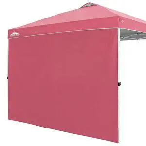 Sunwall/Sidewall for 10x10 Straight Leg Canopy only, 1 Sidewall, Peach Pink Sunwall/Sidewall for 10x10 Straight Leg Canopy only, 1 Sidewall, Peach Pink