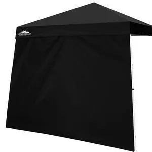 Sunwall/Sidewall for 10x10 Slant Leg Canopy Only, 1 Sidewall, Black Sunwall/Sidewall for 10x10 Slant Leg Canopy Only, 1 Sidewall, Black