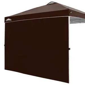 Sunwall/Sidewall for 10x10 Straight Leg Canopy only, 1 Sidewall, Brown Sunwall/Sidewall for 10x10 Straight Leg Canopy only, 1 Sidewall, Brown