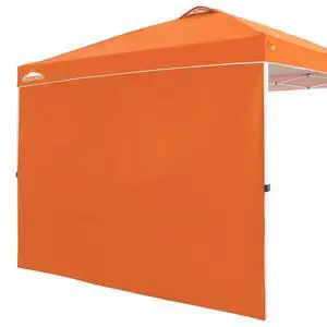 Sunwall/Sidewall for 10x10 Straight Leg Canopy only, 1 Sidewall, Orange Sunwall/Sidewall for 10x10 Straight Leg Canopy only, 1 Sidewall, Orange