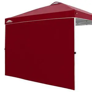Sunwall/Sidewall for 10x10 Straight Leg Canopy only, 1 Sidewall, Burgundy Sunwall/Sidewall for 10x10 Straight Leg Canopy only, 1 Sidewall, Burgundy