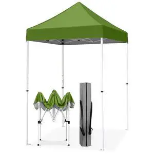 5x5 Pop Up Canopy Tent Instant Outdoor Canopy Easy Set-up Straight Leg Folding Shelter, Grass Green 5x5 Pop Up Canopy Tent Instant Outdoor Canopy Easy Set-up Straight Leg Folding Shelter, Grass Green