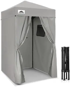 Flex Ultra Compact 4x4 Pop-up Canopy, Sun Shelter, Changing Room, Portable Privacy Canopy Cabana for Pool, Fashion Photoshoots, or Camping, Gray Flex Ultra Compact 4x4 Pop-up Canopy, Sun Shelter, Changing Room, Portable Privacy Canopy Cabana for Pool, Fashion Photoshoots, or Camping, Gray