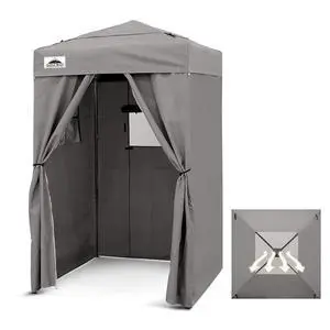 Flex Ultra Compact 4x4 Pop-up Canopy Tent with Vented Top, Sun Shelter, Fast Set Up Changing Room, Portable Privacy Canopy for Camping, Photoshoots, and More (Gray) Flex Ultra Compact 4x4 Pop-up Canopy Tent with Vented Top, Sun Shelter, Fast Set Up Changing Room, Portable Privacy Canopy for Camping, Photoshoots, and More (Gray)