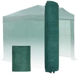 Replacement Mesh Cover for 8x6 Portable Walk-in Pop up Greenhouse, Front and Rear Zippered Entry Doors (Frame Not Included), Green Replacement Mesh Cover for 8x6 Portable Walk-in Pop up Greenhouse, Front and Rear Zippered Entry Doors (Frame Not Included), Green