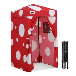 4x4 Pop Up Changing Tent, Outdoor Changing Room, Red Mushroom | Portable, Privacy Tent, Pool Cabana, Dressing Room, Shower & Toilet Use, Opaque Fabric, Instant Setup, Photoshoots, Camping 4x4 Pop Up Changing Tent, Outdoor Changing Room, Red Mushroom | Portable, Privacy Tent, Pool Cabana, Dressing Room, Shower & Toilet Use, Opaque Fabric, Instant Setup, Photoshoots, Camping