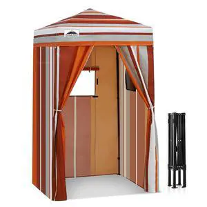 4x4 Pop Up Changing Tent, Outdoor Changing Room, Red Stripe | Portable, Privacy Tent, Pool Cabana, Dressing Room, Shower & Toilet Use, Opaque Fabric, Instant Setup, Photoshoots, Camping 4x4 Pop Up Changing Tent, Outdoor Changing Room, Red Stripe | Portable, Privacy Tent, Pool Cabana, Dressing Room, Shower & Toilet Use, Opaque Fabric, Instant Setup, Photoshoots, Camping