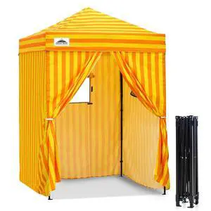 5x5 Pop Up Changing Tent, Outdoor Changing Room, Yellow/Orange | Portable, Privacy Tent, Pool Cabana, Dressing Room, Shower & Toilet Use, Opaque Fabric, Instant Setup, Photoshoots, Camping 5x5 Pop Up Changing Tent, Outdoor Changing Room, Yellow/Orange | Portable, Privacy Tent, Pool Cabana, Dressing Room, Shower & Toilet Use, Opaque Fabric, Instant Setup, Photoshoots, Camping
