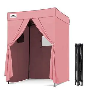 5x5 Pop Up Changing Tent, Flat Top Changing Room, Pink | Portable, Privacy Tent, Pool Cabana, Dressing Room, Shower & Toilet Use, Opaque Fabric, Instant Setup, Photoshoots, Camping 5x5 Pop Up Changing Tent, Flat Top Changing Room, Pink | Portable, Privacy Tent, Pool Cabana, Dressing Room, Shower & Toilet Use, Opaque Fabric, Instant Setup, Photoshoots, Camping