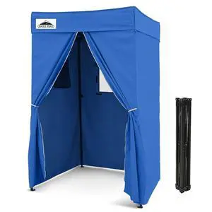 4x4 Pop Up Changing Tent, Flat Top Changing Room, Blue | Portable, Privacy Tent, Pool Cabana, Dressing Room, Shower & Toilet Use, Opaque Fabric, Instant Setup, Photoshoots, Camping 4x4 Pop Up Changing Tent, Flat Top Changing Room, Blue | Portable, Privacy Tent, Pool Cabana, Dressing Room, Shower & Toilet Use, Opaque Fabric, Instant Setup, Photoshoots, Camping