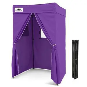 4x4 Pop Up Changing Tent, Flat Top Changing Room, Purple | Portable, Privacy Tent, Pool Cabana, Dressing Room, Shower & Toilet Use, Opaque Fabric, Instant Setup, Photoshoots, Camping 4x4 Pop Up Changing Tent, Flat Top Changing Room, Purple | Portable, Privacy Tent, Pool Cabana, Dressing Room, Shower & Toilet Use, Opaque Fabric, Instant Setup, Photoshoots, Camping