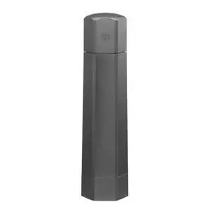 HexMill Salt Grinder, Professional Grade Heavy-Duty, Refillable, Aluminum Gunmetal Gray, Adjustable Ten Grind Settings HexMill Salt Grinder, Professional Grade Heavy-Duty, Refillable, Aluminum Gunmetal Gray, Adjustable Ten Grind Settings