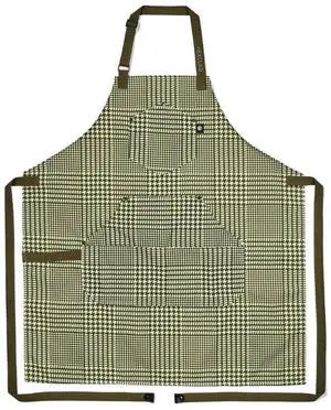HexClad Eco Modern Chef Apron for Cooking and Grilling, Professional HexTwill Fabric Aprons with Pockets HexClad Eco Modern Chef Apron for Cooking and Grilling, Professional HexTwill Fabric Aprons with Pockets
