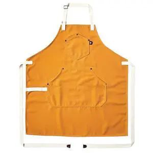 HexClad Eco Modern Chef Apron for Cooking and Grilling, Professional HexTwill Fabric Aprons with Pockets HexClad Eco Modern Chef Apron for Cooking and Grilling, Professional HexTwill Fabric Aprons with Pockets