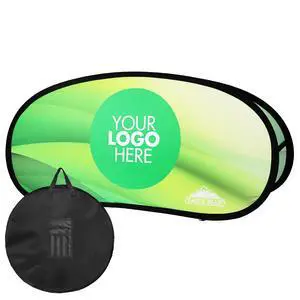 Custom A Frame Pop Up Banner Display, Double Sided Pop Out Advertising Sign for Promotional Events, Trade Shows, Sports, Add Your Business Logo Design or Text, 2x4ft Horizontal Custom A Frame Pop Up Banner Display, Double Sided Pop Out Advertising Sign for Promotional Events, Trade Shows, Sports, Add Your Business Logo Design or Text, 2x4ft Horizontal