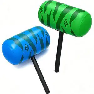 Vinyl Inflatable Hammers Bopper for Dinosaur Pool Floats Play Fights and Action Summer Lake Beach Party Decorations Vinyl Inflatable Hammers Bopper for Dinosaur Pool Floats Play Fights and Action Summer Lake Beach Party Decorations