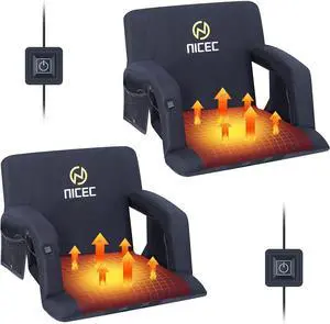 Stadium Seats, Floor Chair, Bleacher Chairs, 5 Reclining Positions Waterproof Cushion, Ultralight, Foldable, Extra Thick Padding, with Shoulder Straps & Net Pockets, Power Bank Not Included Stadium Seats, Floor Chair, Bleacher Chairs, 5 Reclining Positions Waterproof Cushion, Ultralight, Foldable, Extra Thick Padding, with Shoulder Straps & Net Pockets, Power Bank Not Included