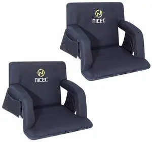 Stadium Seats, Floor Chair, Bleacher Chairs, 5 Reclining Positions Waterproof Cushion, Ultralight, Foldable, Extra Thick Padding, with Shoulder Straps & Net Pockets, Power Bank Not Included Stadium Seats, Floor Chair, Bleacher Chairs, 5 Reclining Positions Waterproof Cushion, Ultralight, Foldable, Extra Thick Padding, with Shoulder Straps & Net Pockets, Power Bank Not Included