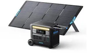Anker SOLIX F2000 Solar Generator, 2048Wh Portable Power Station with LiFePO4 Batteries and 400W Solar Panel, GaNPrime Technology, 4 AC Outlets Up to 2400W for Home, Power Outages, Camping, and RVs Anker SOLIX F2000 Solar Generator, 2048Wh Portable Power Station with LiFePO4 Batteries and 400W Solar Panel, GaNPrime Technology, 4 AC Outlets Up to 2400W for Home, Power Outages, Camping, and RVs