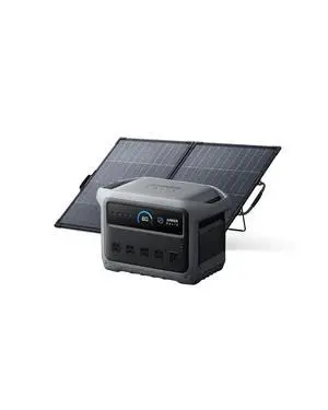 Anker SOLIX C1000 Gen 2 Portable Power Station with 200W Bifacial Solar Panel, 2,000W (Peak 3,000W) Solar Generator, Full Charge in 49 Min, 1,024Wh LiFePO4 Battery Anker SOLIX C1000 Gen 2 Portable Power Station with 200W Bifacial Solar Panel, 2,000W (Peak 3,000W) Solar Generator, Full Charge in 49 Min, 1,024Wh LiFePO4 Battery