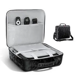 NexiGo Projector Carrying Case for Nova Mini, Hard Travel Case w/Adjustable Strap, Large Capacity Portable Bag Perfectly Fits Nova Mini Projector & Gimbal Stand, Shockproof & Water-Resistant NexiGo Projector Carrying Case for Nova Mini, Hard Travel Case w/Adjustable Strap, Large Capacity Portable Bag Perfectly Fits Nova Mini Projector & Gimbal Stand, Shockproof & Water-Resistant