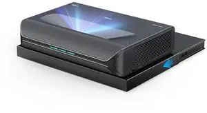 NexiGo Aurora Pro with Official AS200 Motorized UST Tray, Ultra Short Throw 4K Tri-Color Laser Projector, 2400 Lumens, Dynamic Laser Dimming, Dolby Vision & Atmos, Up to 150" Display NexiGo Aurora Pro with Official AS200 Motorized UST Tray, Ultra Short Throw 4K Tri-Color Laser Projector, 2400 Lumens, Dynamic Laser Dimming, Dolby Vision & Atmos, Up to 150" Display