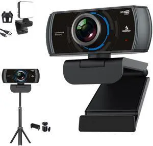 NexiGo 60FPS 1080P Webcam Kits, N980P HD Web Camera with Microphone, 120 Degrees Wide-Angle, Software Control, Lightweight Mini Tripod, Video Conference Lighting Kit, for Zoom/Skype/Teams NexiGo 60FPS 1080P Webcam Kits, N980P HD Web Camera with Microphone, 120 Degrees Wide-Angle, Software Control, Lightweight Mini Tripod, Video Conference Lighting Kit, for Zoom/Skype/Teams