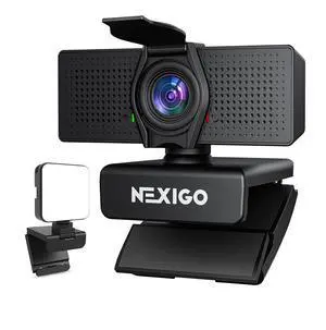 NexiGo 4K Business Webcam Kit, N60 Pro UHD Web Cam with Autofocus, 1080p 60 fps, Noise-Canceling Mics, Upgraded Video Conference Lighting, for Switch 2/Zoom/Teams/Google Meet NexiGo 4K Business Webcam Kit, N60 Pro UHD Web Cam with Autofocus, 1080p 60 fps, Noise-Canceling Mics, Upgraded Video Conference Lighting, for Switch 2/Zoom/Teams/Google Meet