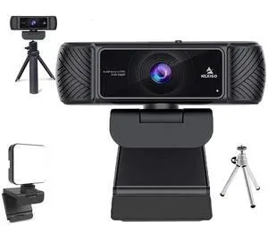 NexiGo 60FPS 1080P Webcam Kits, N680P FHD USB Web Camera with Software Control and Privacy Cover, Upgraded Video Conference Lighting, Extendable Tripod Stand, for Zoom/Skype/Teams NexiGo 60FPS 1080P Webcam Kits, N680P FHD USB Web Camera with Software Control and Privacy Cover, Upgraded Video Conference Lighting, Extendable Tripod Stand, for Zoom/Skype/Teams