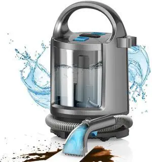 Aspiron Portable Carpet & Upholstery Cleaner, 20KPa Strong Suction | Deep Stain Removal, Wide Cleaning Range, 56.8Oz Large Water Tank, Compact Design for Carpet, Sofa, Car, Mattress, Cushion Aspiron Portable Carpet & Upholstery Cleaner, 20KPa Strong Suction | Deep Stain Removal, Wide Cleaning Range, 56.8Oz Large Water Tank, Compact Design for Carpet, Sofa, Car, Mattress, Cushion