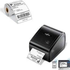 D550 Pro Bluetooth and Ethernet Shipping Label Printer with 1 Roll 250pcs Thermal Labels D550 Pro Bluetooth and Ethernet Shipping Label Printer with 1 Roll 250pcs Thermal Labels