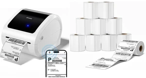 D520BT Bluetooth Thermal LabelBluetooth Shipping Label Printer 4x6&2500Pcs Shipping Address Labels,Compatible with JADENS, ASprink, Phomemo, Rollo, Zebra, and Other Thermal Printers D520BT Bluetooth Thermal LabelBluetooth Shipping Label Printer 4x6&2500Pcs Shipping Address Labels,Compatible with JADENS, ASprink, Phomemo, Rollo, Zebra, and Other Thermal Printers